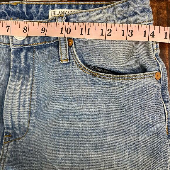 Blank NYC Women's Madison Crop Distressed Jeans High Rise Size 27 - Picture 9 of 11
